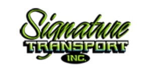Signature Transport Logo - Carrier Member of Next Generation in Trucking Association