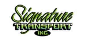 Signature Transport Logo - Carrier Member of Next Generation in Trucking Association